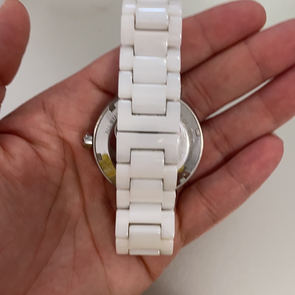 Fossil white mother pearl watch - Picture 2 of 3